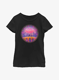 Disney Pixar Coco Bridge Youth Girls T-Shirt