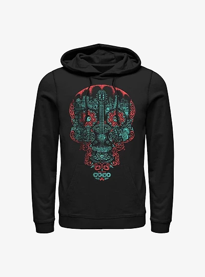 Disney Pixar Coco Craneo Muerto Hoodie