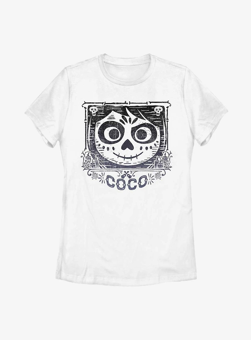 Disney Pixar Coco Seizure Eyes Womens T-Shirt