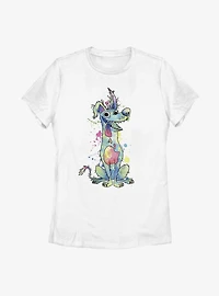 Disney Pixar Coco Watercolor Dante Womens T-Shirt
