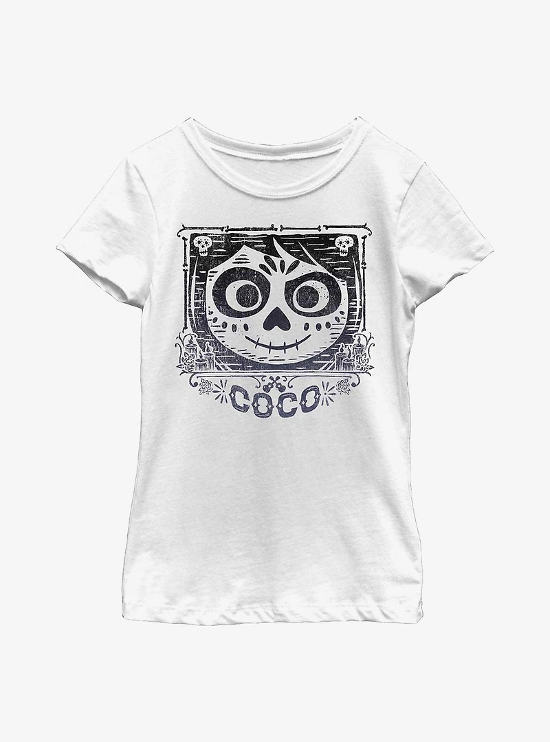 Disney Pixar Coco Seizure Eyes Youth Girls T-Shirt