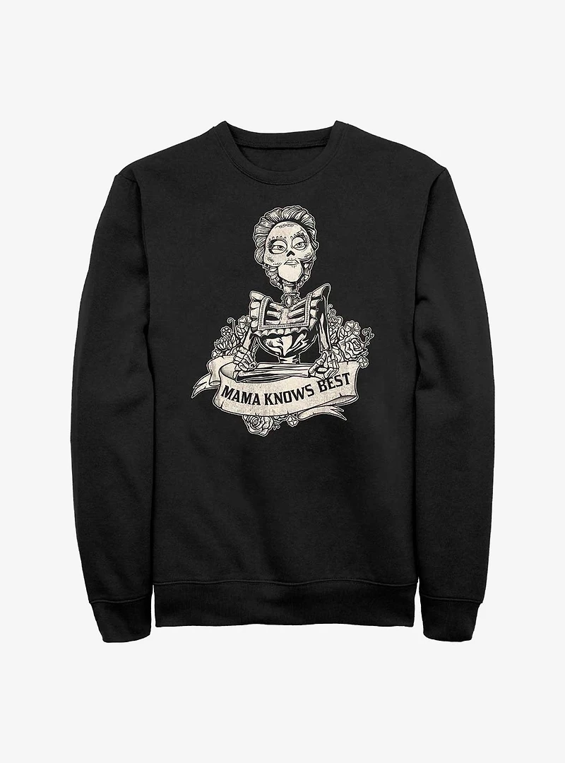 Disney Pixar Coco Mom Knows Best Sweatshirt