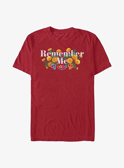 Disney Pixar Coco Remember Marigolds T-Shirt