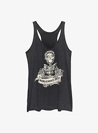 Disney Pixar Coco Mom Knows Best Womens Tank Top