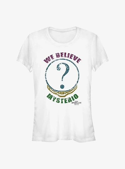 Marvel Spider-Man We Believe Mysterio Girls T-Shirt