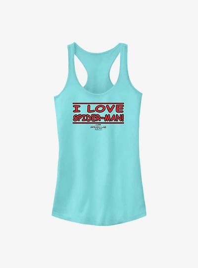 Marvel Spider-Man I Love Girls Tank