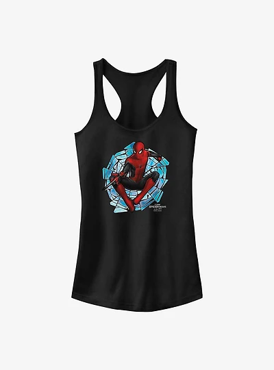 Marvel Spider-Man Spinning Webs Girls Tank