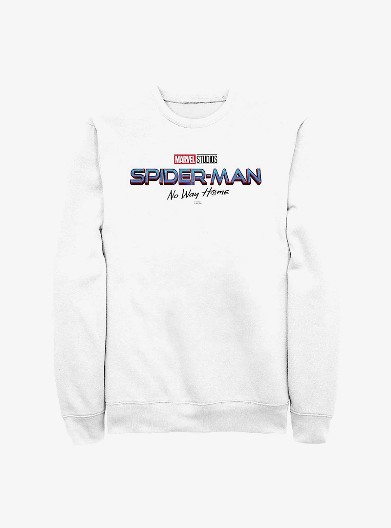 Marvel Spider-Man No Way Home Logo Crew Sweatshirt