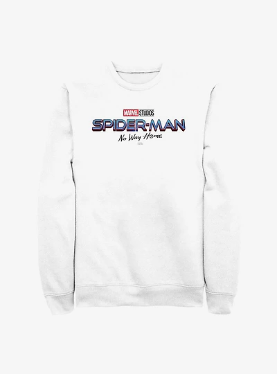 Marvel Spider-Man No Way Home Logo Crew Sweatshirt