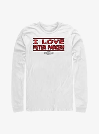 Marvel Spider-Man I Love Peter Parker Long-Sleeve T-Shirt
