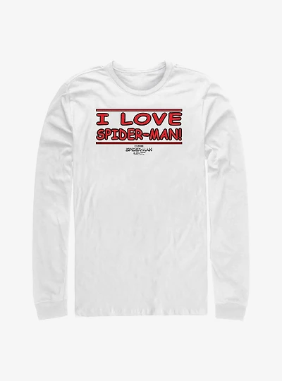 Marvel Spider-Man I Love Long-Sleeve T-Shirt