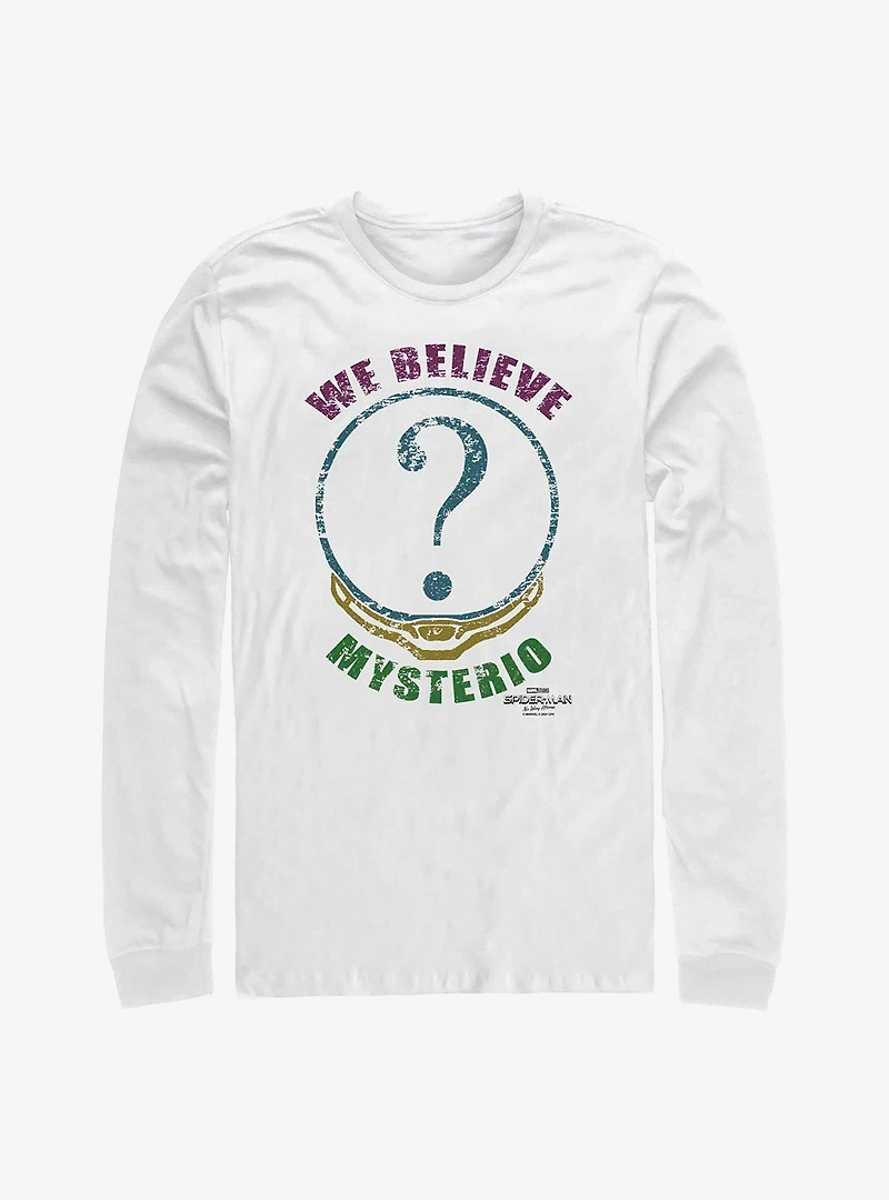 Marvel Spider-Man We Believe Mysterio Long-Sleeve T-Shirt