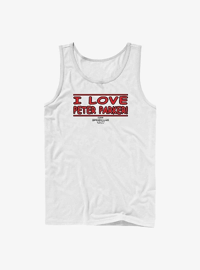 Marvel Spider-Man I Love Peter Parker Tank