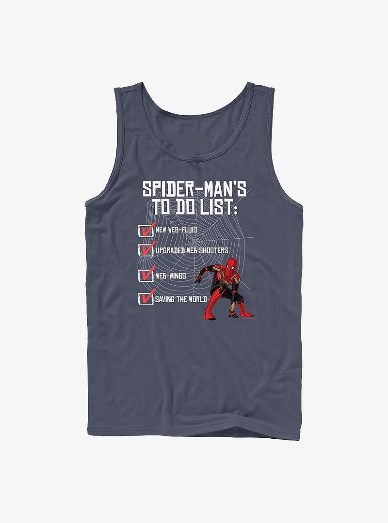 Marvel Spider-Man To Do ListTank