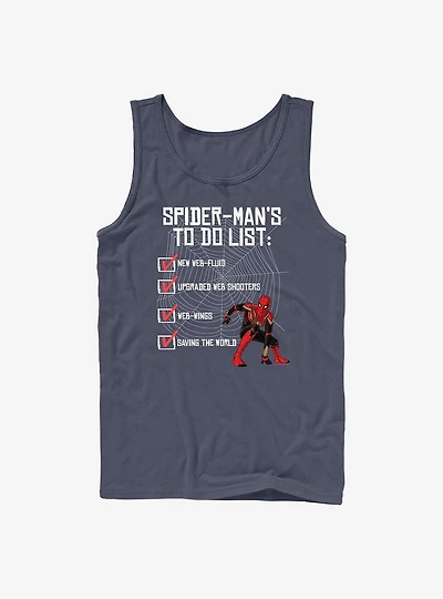 Marvel Spider-Man To Do ListTank