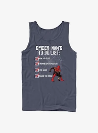 Marvel Spider-Man To Do ListTank