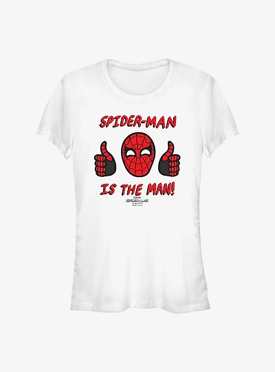Marvel Spider-Man Spidey Is The Man Girls T-Shirt