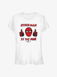 Marvel Spider-Man Spidey Is The Man Girls T-Shirt