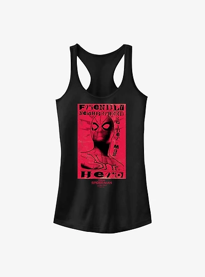 Marvel Spider-Man Friendly Hero Girls Tank