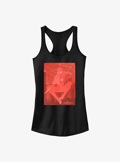 Marvel Spider-Man Hero Poster Girls Tank