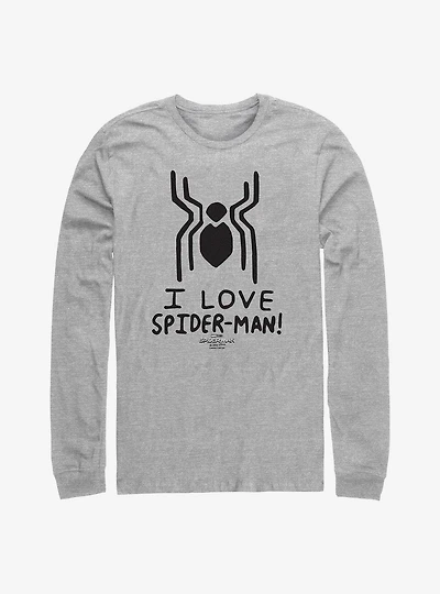 Marvel Spider-Man Spider Love Long-Sleeve T-Shirt