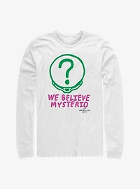 Marvel Spider-Man We Believe Mysterio Logo Long-Sleeve T-Shirt