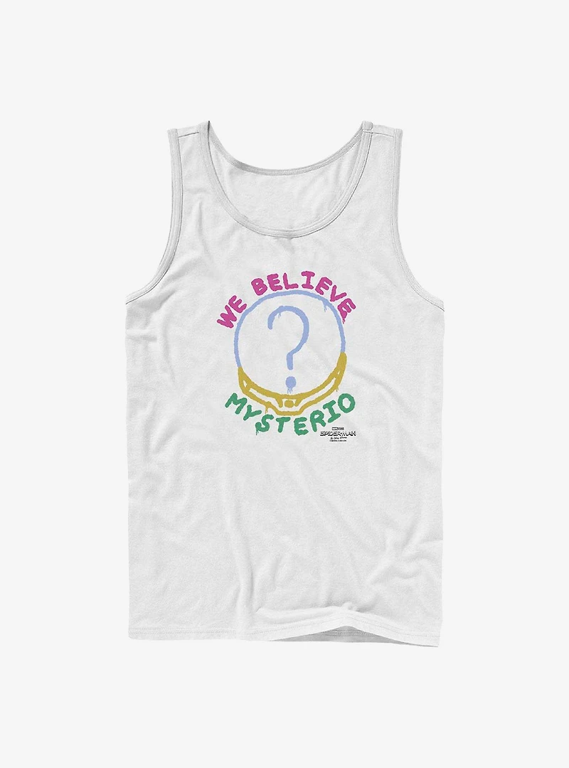Marvel Spider-Man Believe Mysterio Font Tank