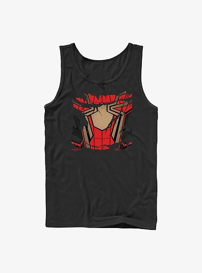 Marvel Spider-Man Ripped Spidey Suit Tank