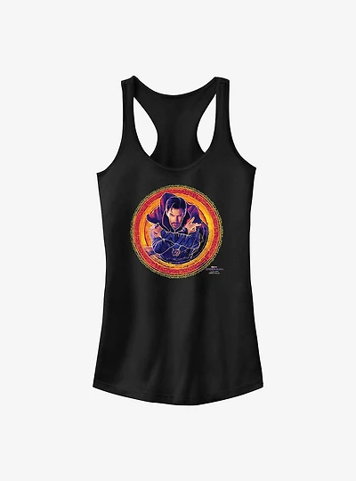Marvel Spider-Man Doctor Strange Portrait Girls Tank