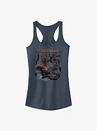 Marvel Spider-Man Suit Notes Girls Tank