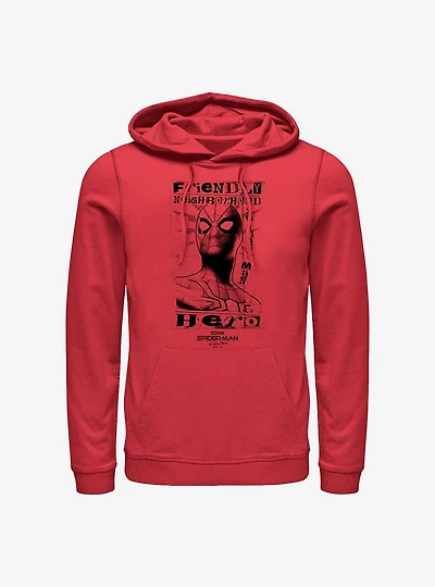 Marvel Spider-Man Friendly Neighborhood Hero Hoodie