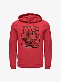 Marvel Spider-Man Suit Notes Hoodie