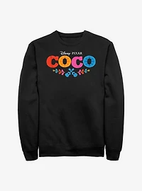 Disney Pixar Coco Logo Crew Sweatshirt