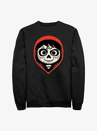 Disney Pixar Coco Dia De Los Muertos Crew Sweatshirt