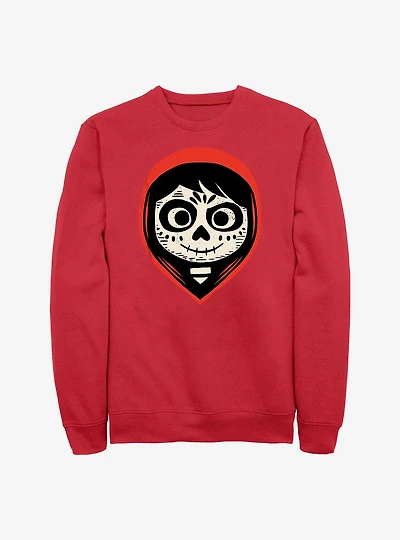 Disney Pixar Coco Dia De Los Muertos Crew Sweatshirt