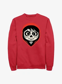 Disney Pixar Coco Dia De Los Muertos Crew Sweatshirt