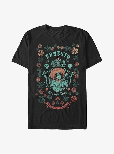 Disney Pixar Coco Flores Ernesto De La Cruz T-Shirt