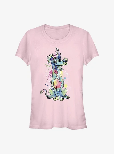 Disney Pixar Coco Watercolor Dante Girls T-Shirt