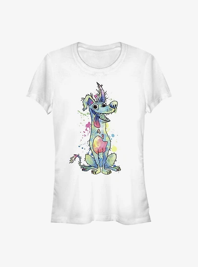 Disney Pixar Coco Watercolor Dante Girls T-Shirt