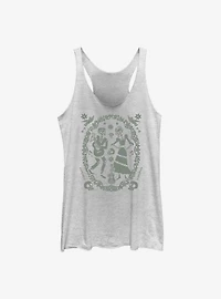 Disney Pixar Coco Paper Art Oval Girls Tank