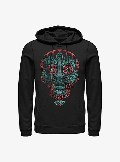 Disney Pixar Coco Craneo Muerto Hoodie