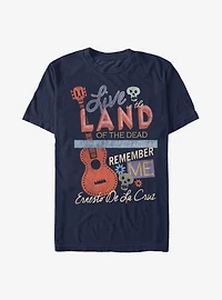 Disney Pixar Coco Live The Land Of Dead T-Shirt