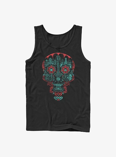 Disney Pixar Coco Craneo Muerto Tank