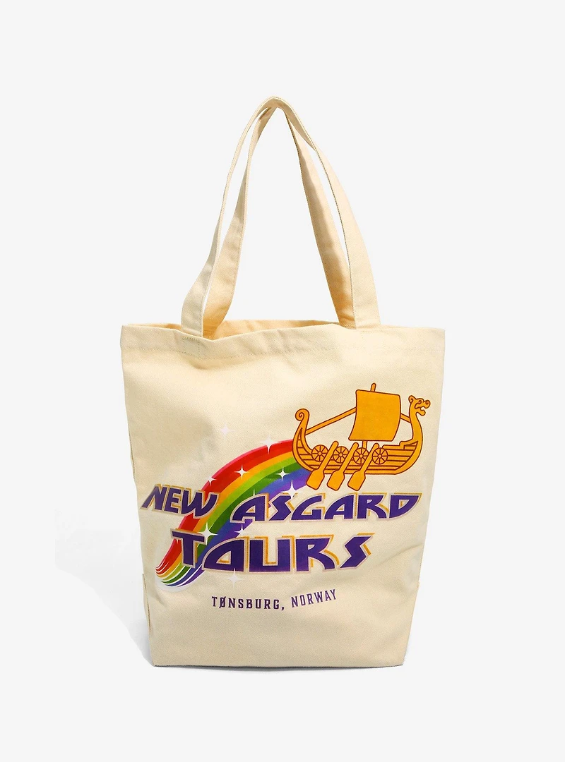 Marvel Thor: Love and Thunder New Asgard Tours Tote Bag - BoxLunch Exclusive