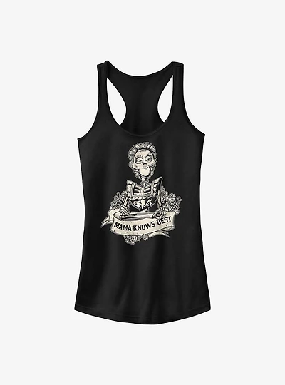 Disney Pixar Coco Mama Knows Best Girls Tank