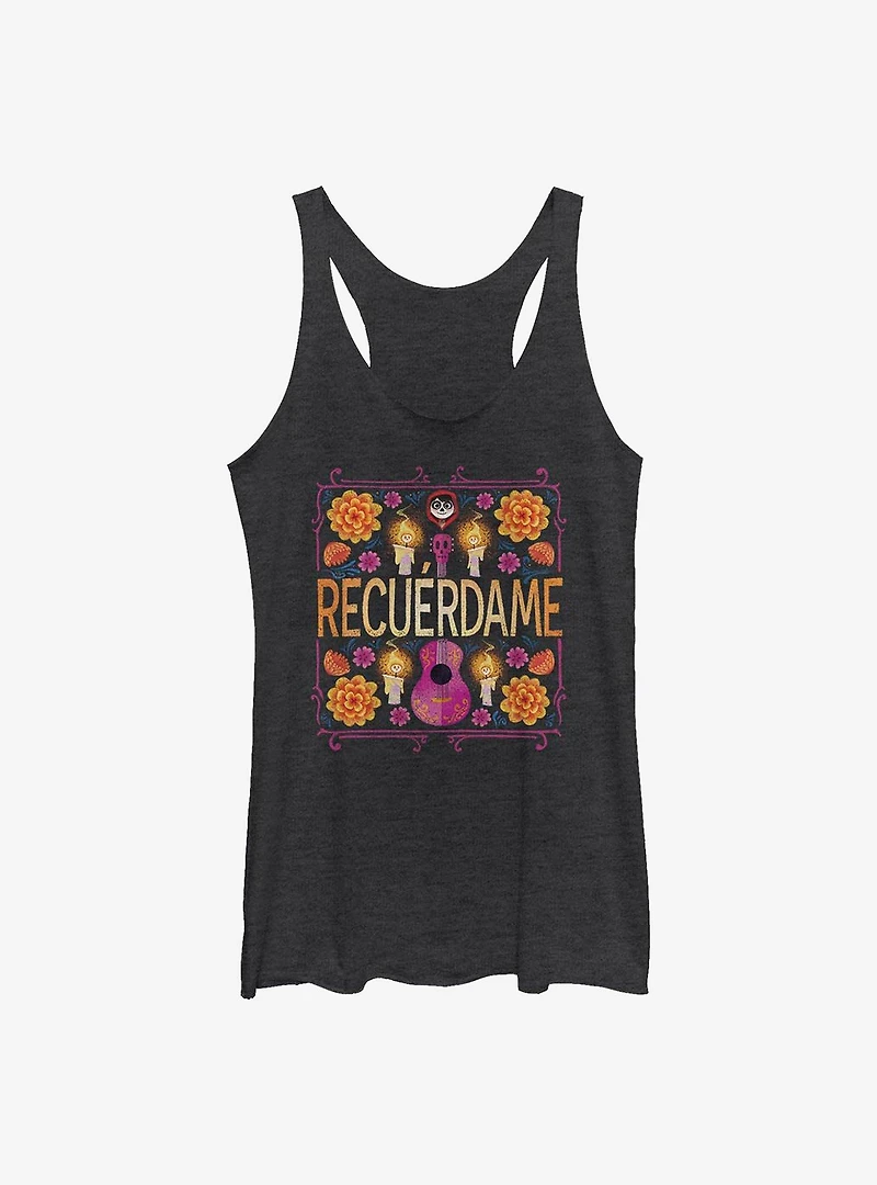 Disney Pixar Coco Recuerdame Girls Tank