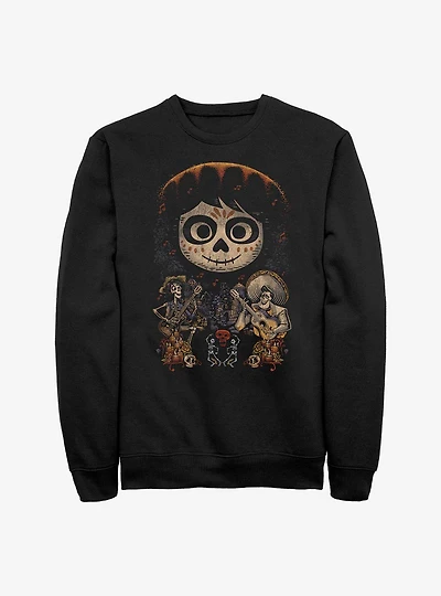 Disney Pixar Coco Musical Poster Crew Sweatshirt