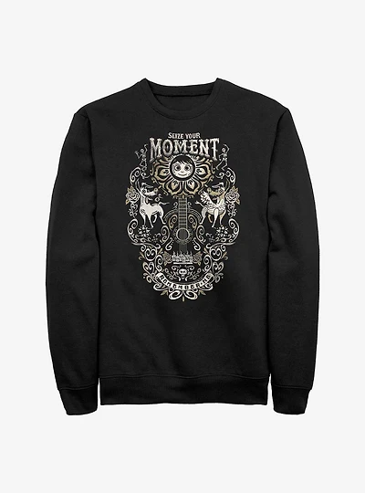 Disney Pixar Coco Seize Your Moment Remember Me Crew Sweatshirt