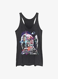 Marvel What If...? The Watcher Face Fill Girls Tank