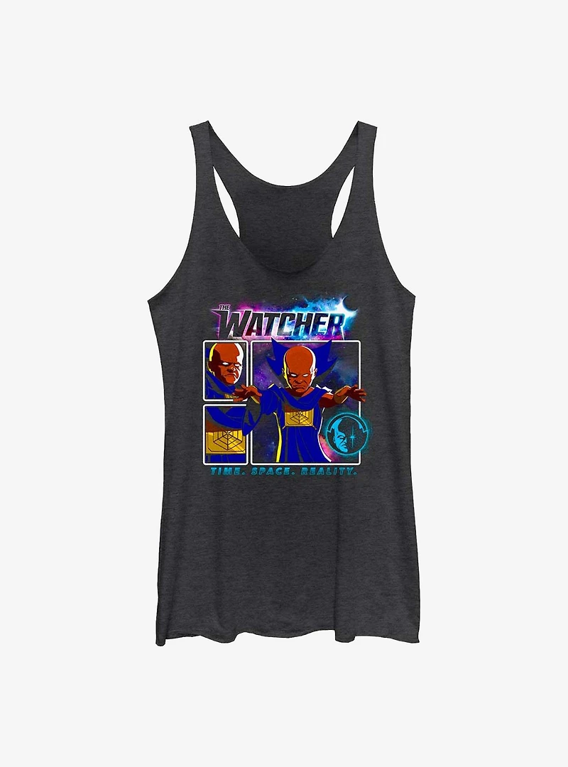 Marvel What If...? The Watcher TIme Space Reality Girls Tank